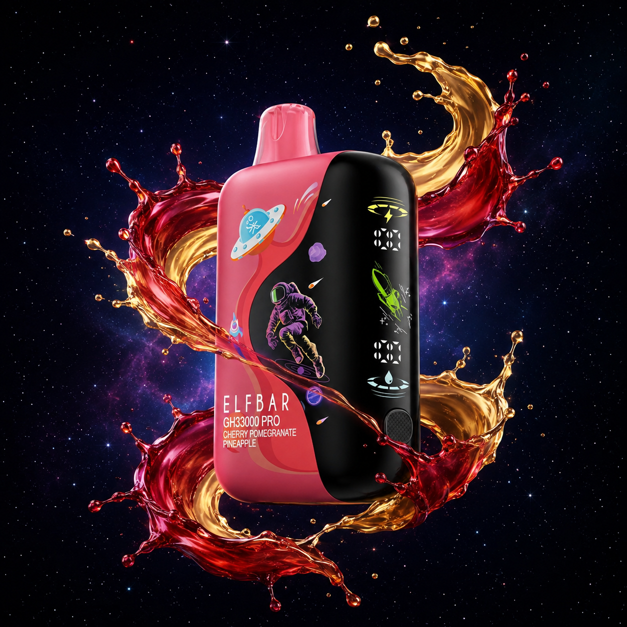 ELF BAR GH33000 Pro Cherry Pomegranate Pineapple