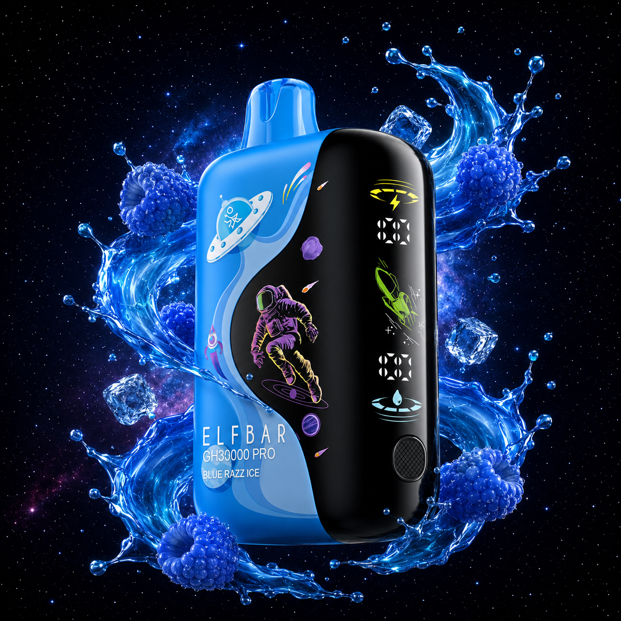 ELF BAR GH33000 Pro Blue Razz Ice