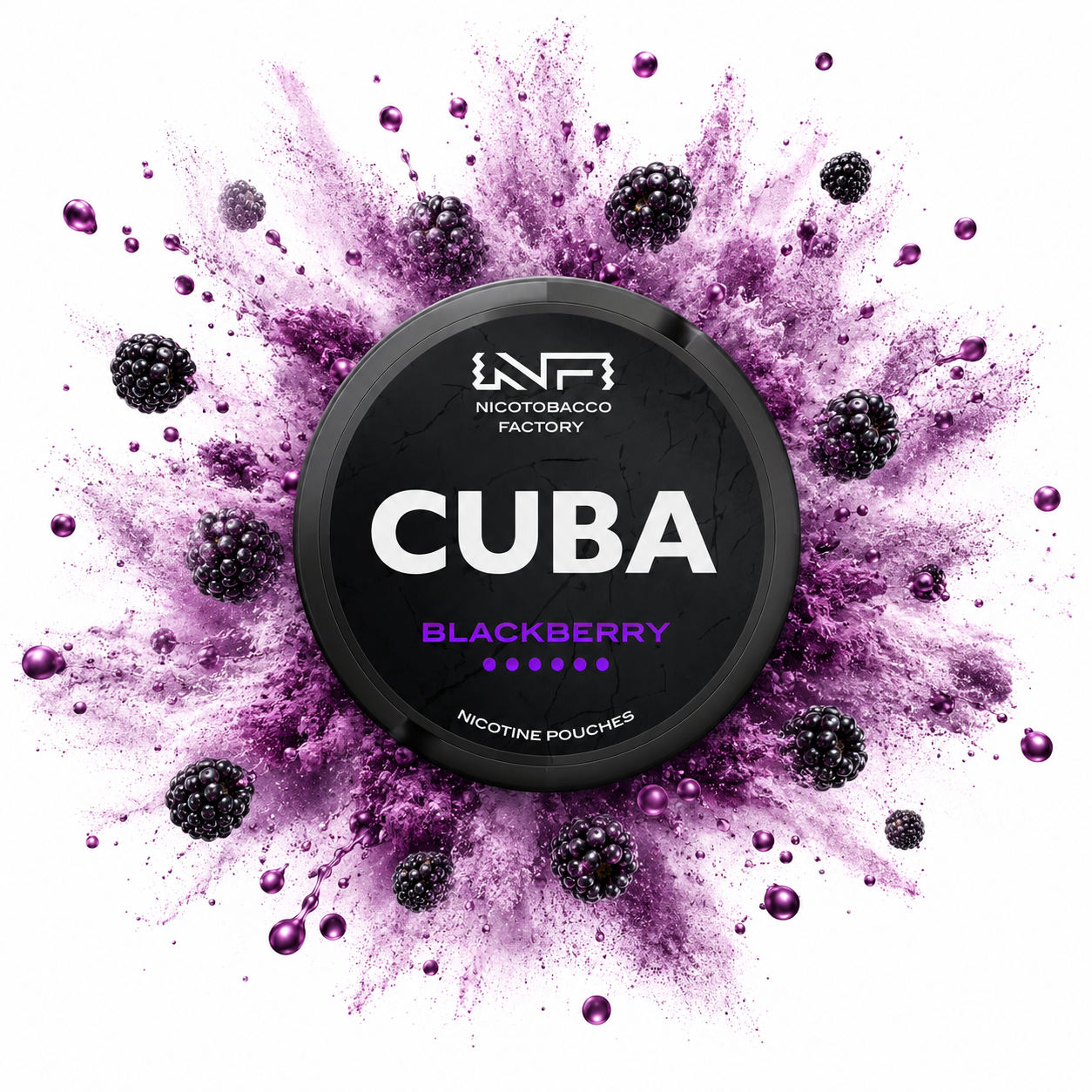Снюс Cuba Black Blueberry