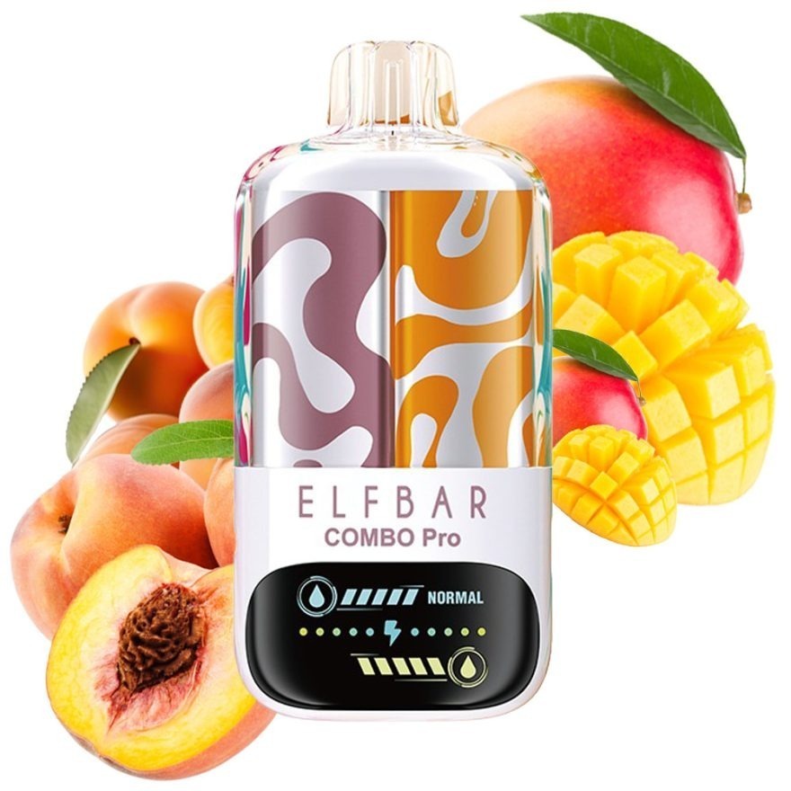 ELF BAR COMBO PRO 30000 Peach & Triple Mango