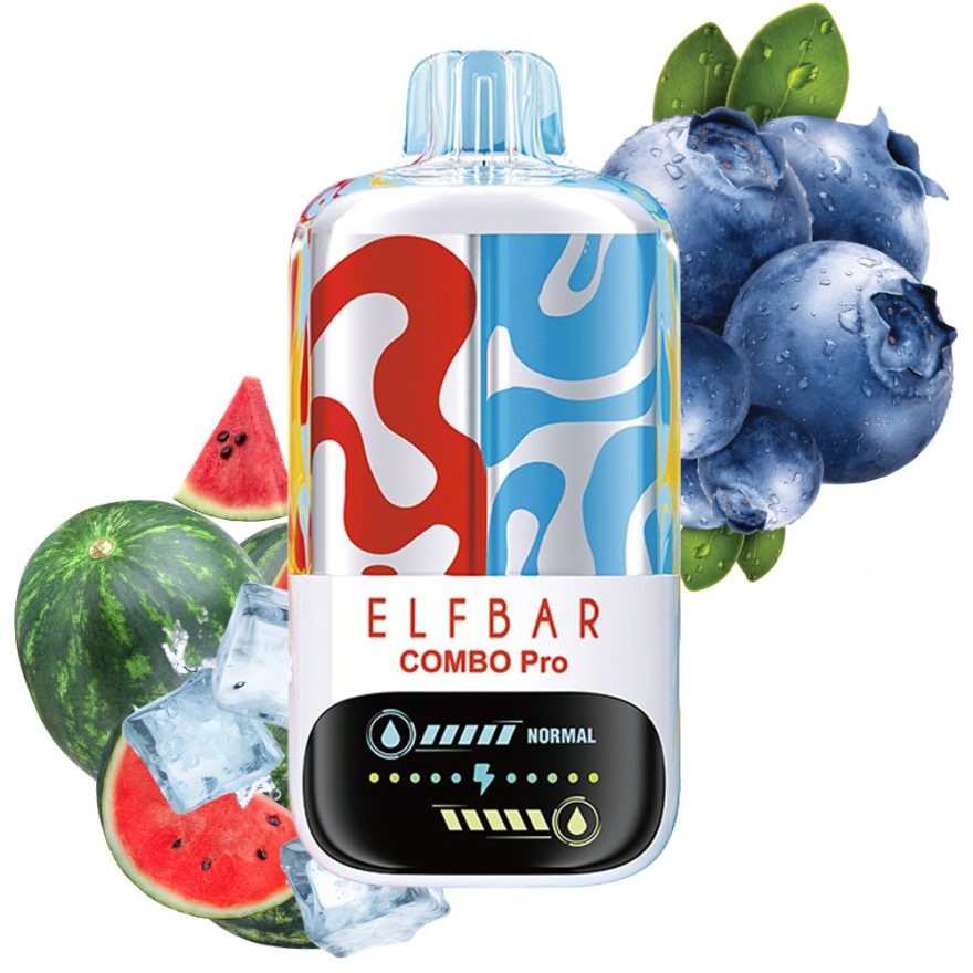 ELF BAR COMBO PRO 30000 Watermelon Ice & Blueberry