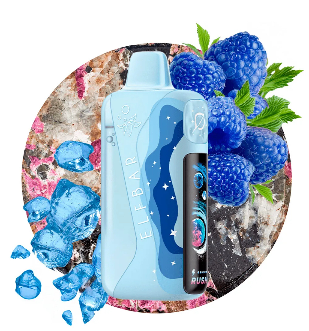 Elf Bar Lush King 40000 Blue Razz Ice