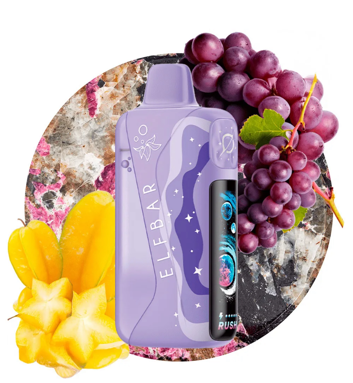 Elf Bar Lush King 40000 Starfruit Grape