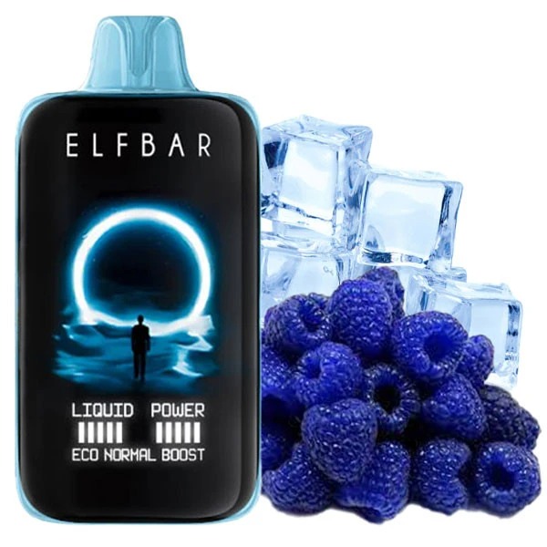 ELF BAR MOON NIGHT 40000 Blue Razz Ice