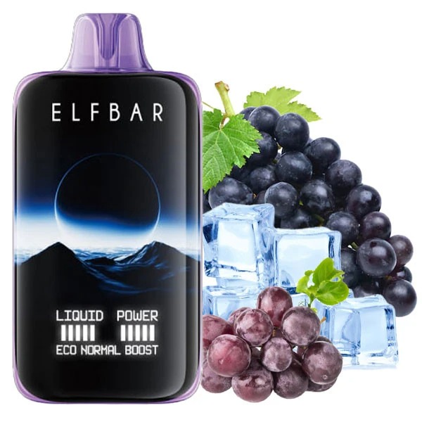 ELF BAR MOON NIGHT 40000 Grape Ice