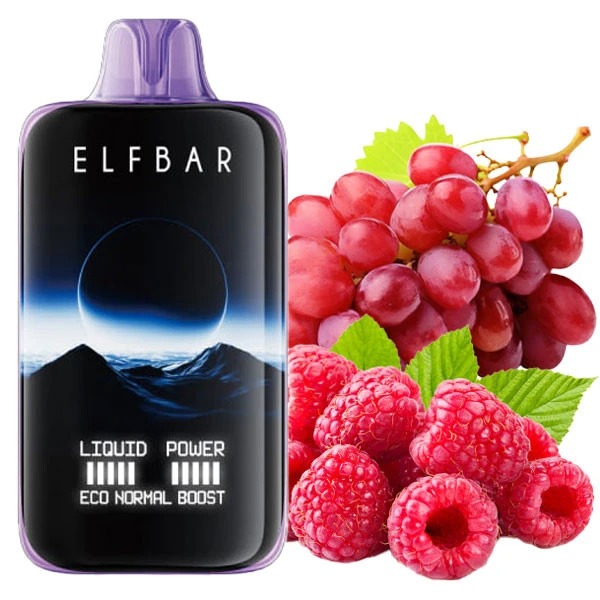 ELF BAR MOON NIGHT 40000 Grape Raspberry