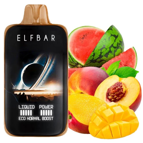 ELF BAR MOON NIGHT 40000 Mango Peach Watermelon