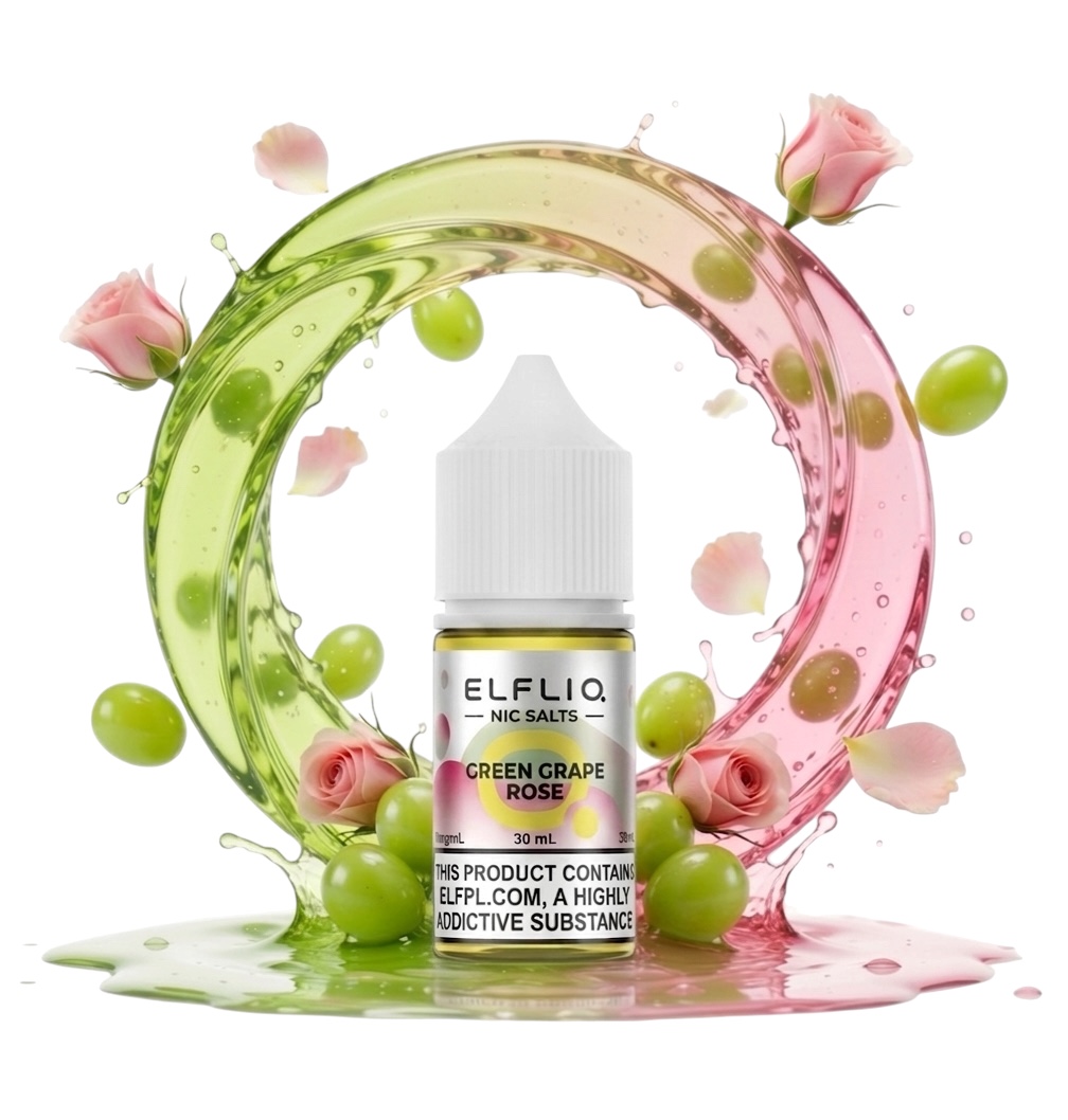 ELFLIQ Green Grape Rose