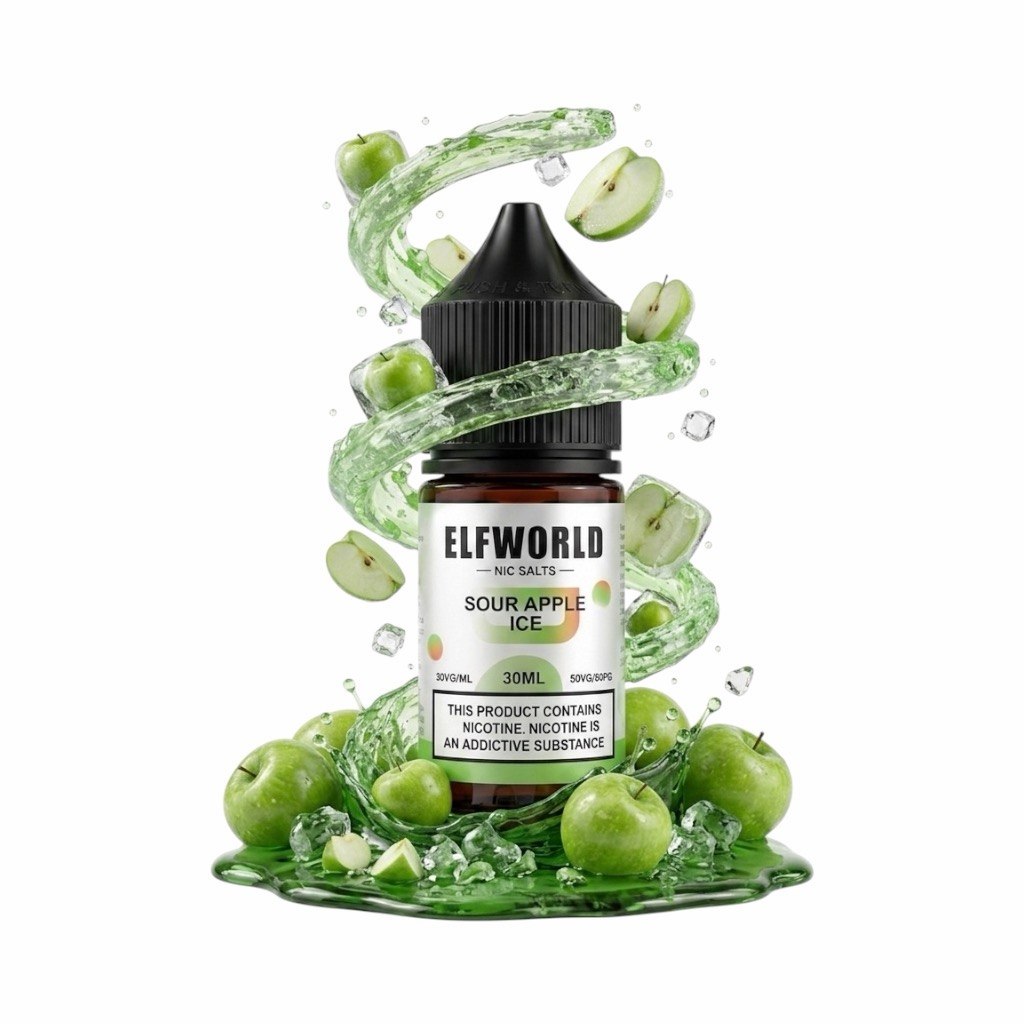 Elfworld 30ml Sour Apple Ice