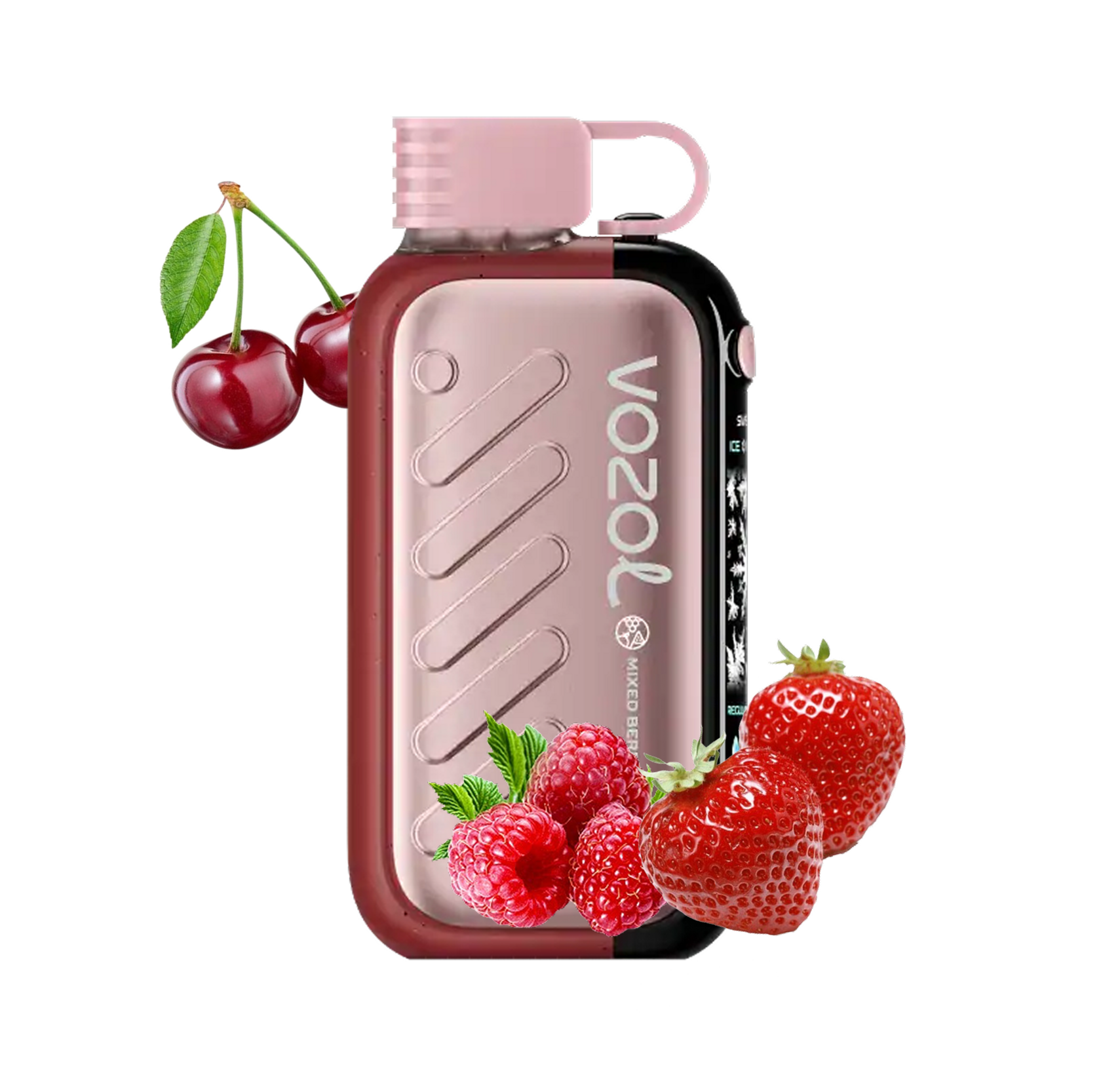 Vozol Gear Ice & Sweet 50000 Strawberry Raspberry Cherry