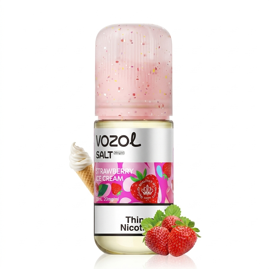 Vozol Prime Strawberry lce Cream