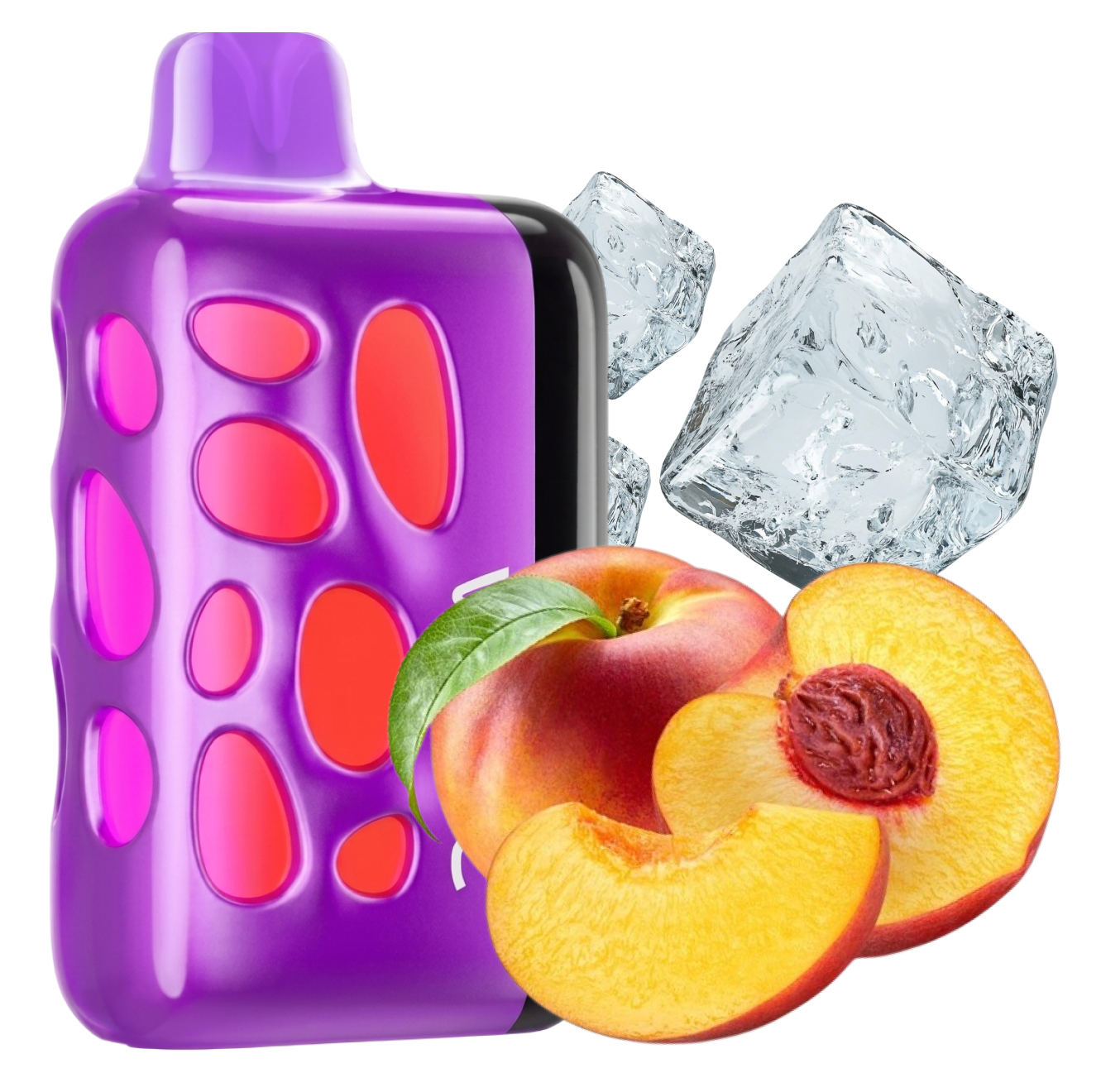 Vozol RAVE 40000 Peach Ice
