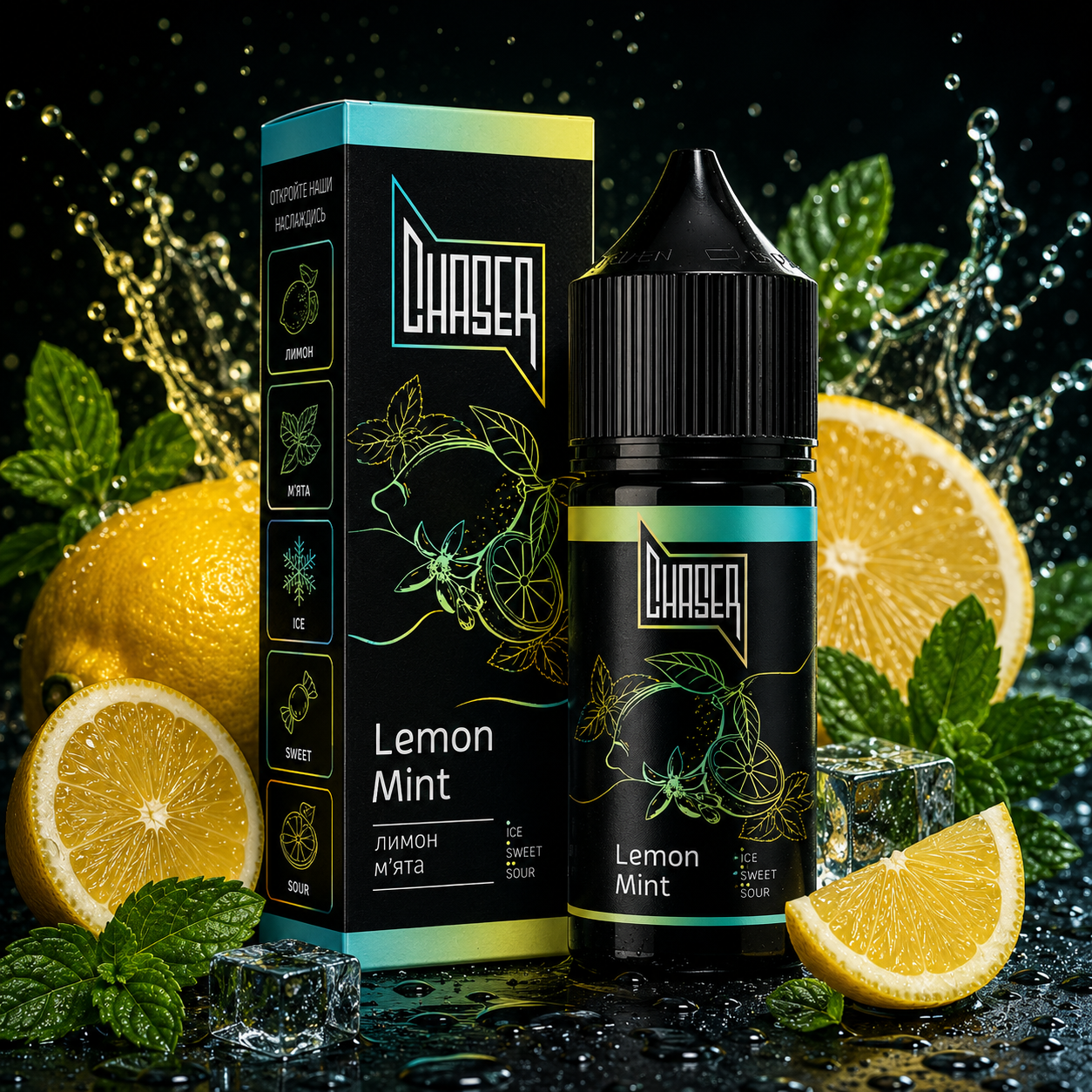 Chaser BLACK Lemon Mint