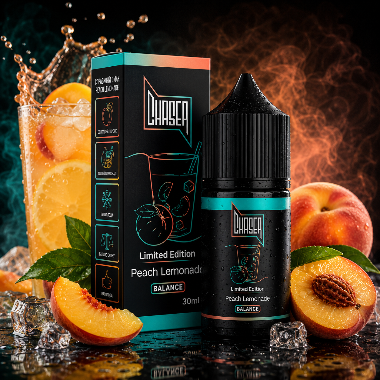 Chaser BLACK «Персикова лимонада»