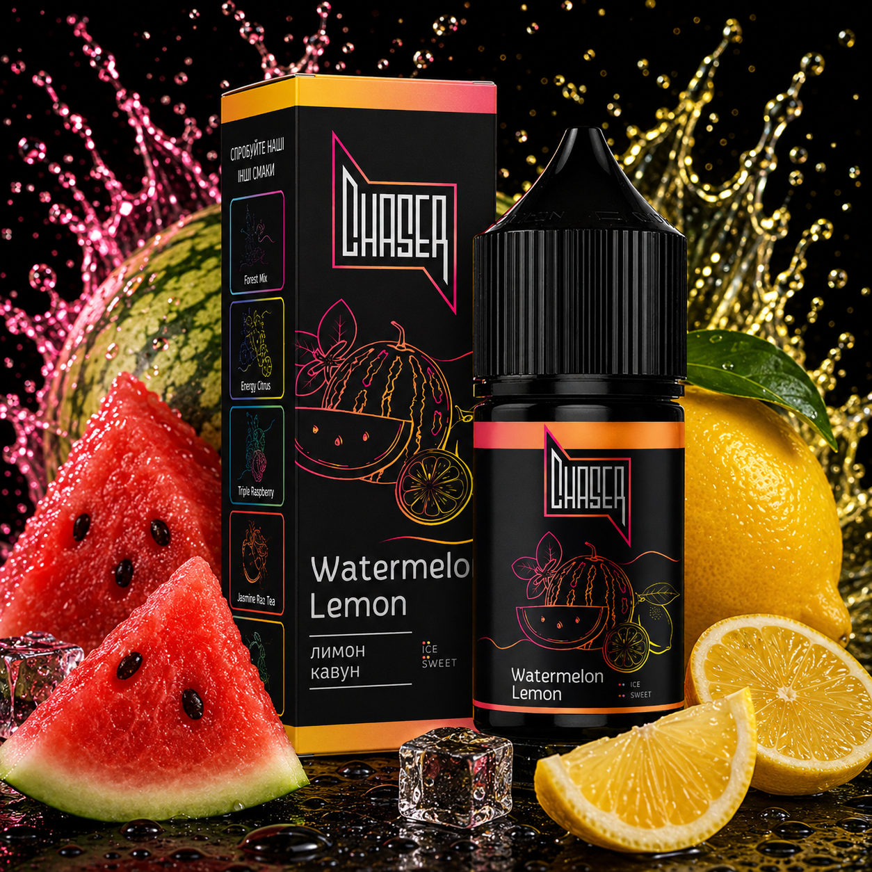 Chaser BLACK Watermelon Lemon