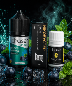 Chaser for pods Чорниця Ментол
