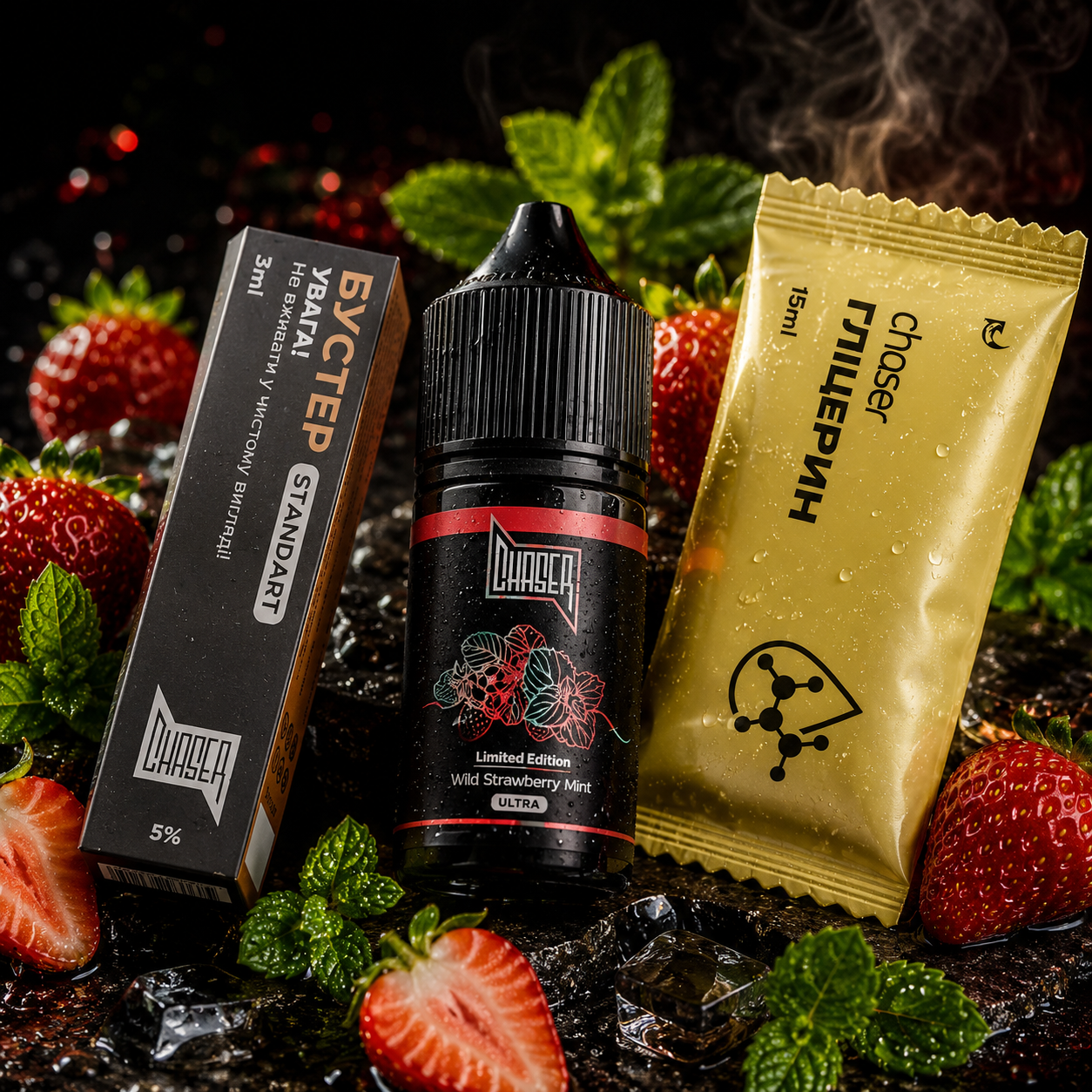 Chaser for pods Wild Strawberry