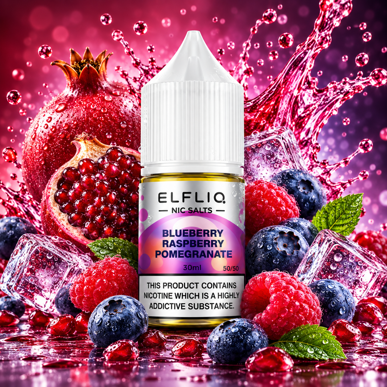 ELFLIQ Blueberry Raspberry Pomegranate