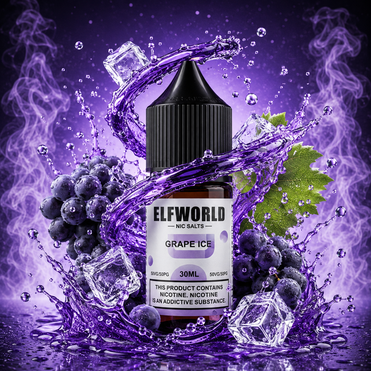 Elfworld 30ml Grape Ice