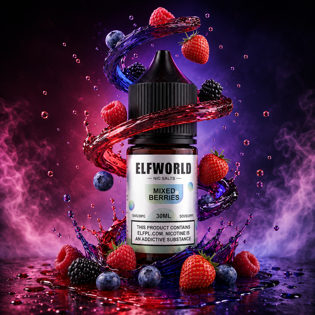 Elfworld 30ml Mixed Berries